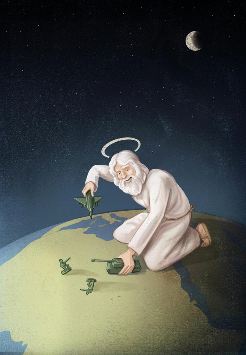 vida moderna en ilustración