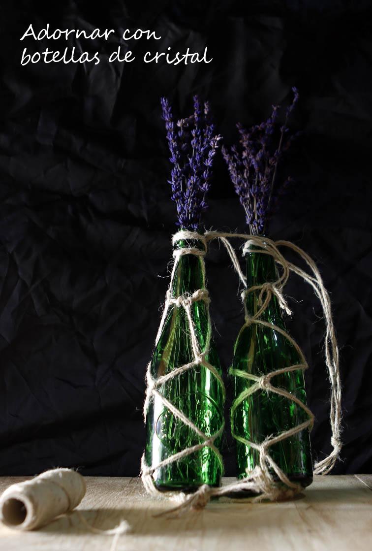 botella de cristal para adornar 20