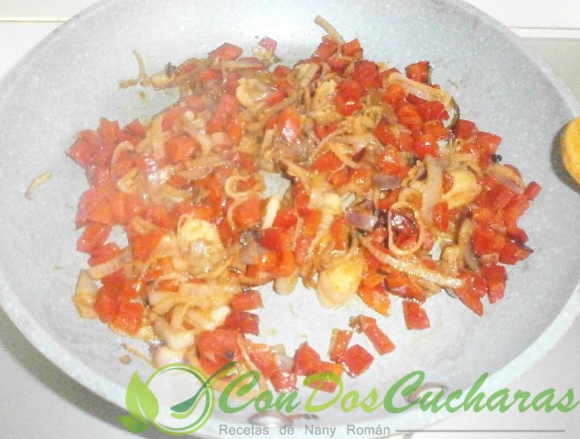 Salsa picante Con dos cucharas