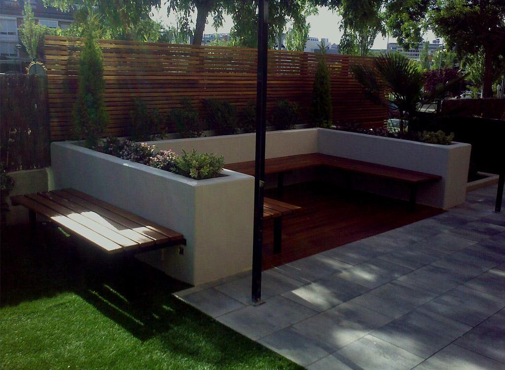 Decoración jardines pequeños