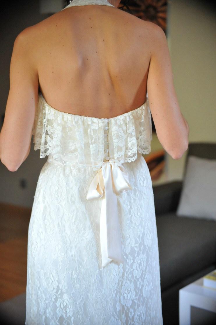 Azul índigo para una boda informal