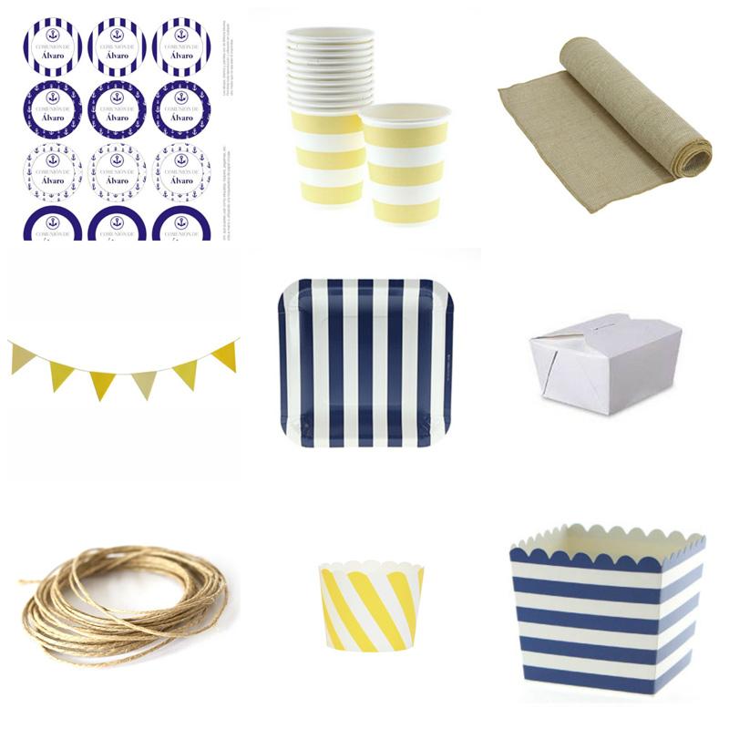 Productos para fiesta infantil marinero