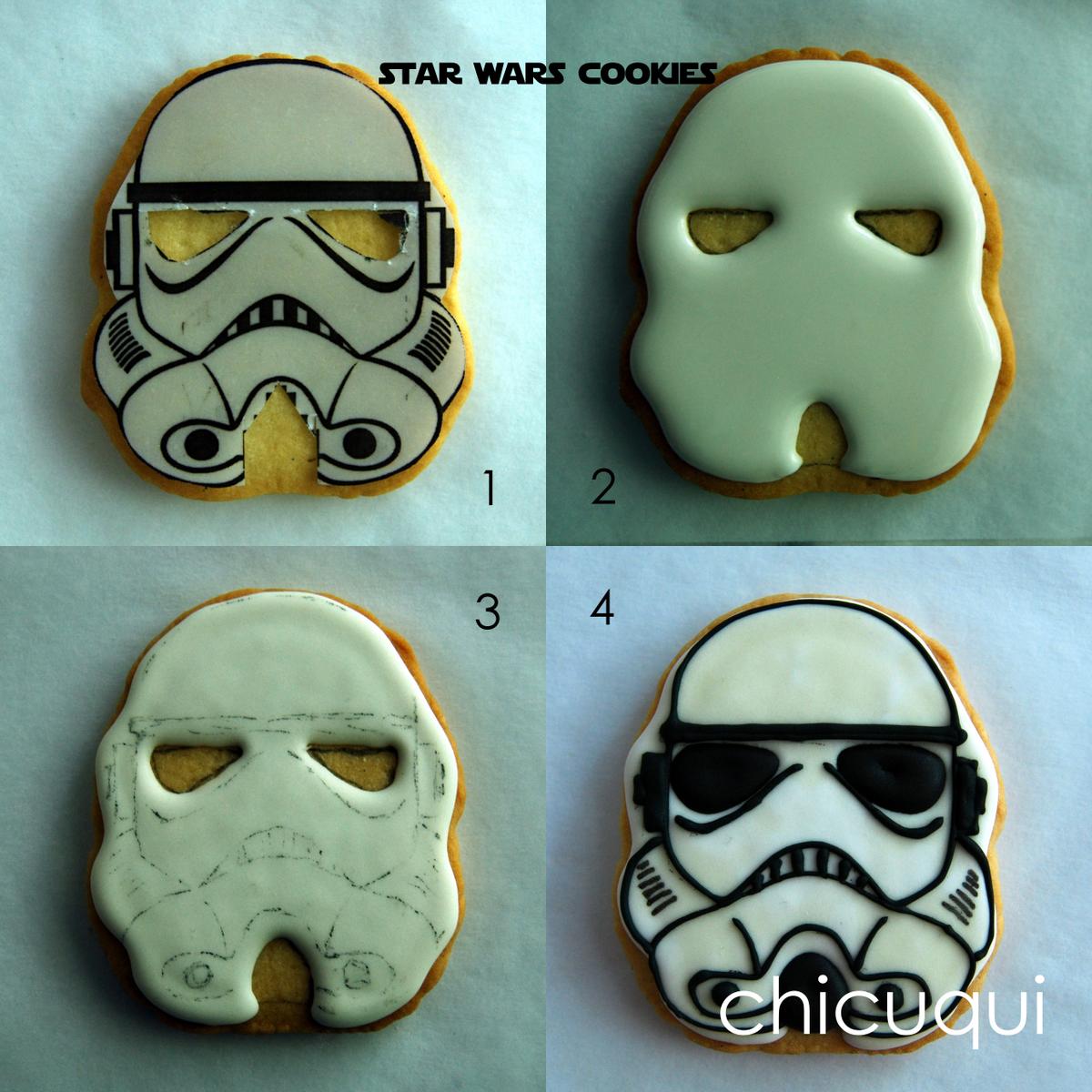 star wars cookies galletas decoradas chicuqui.com