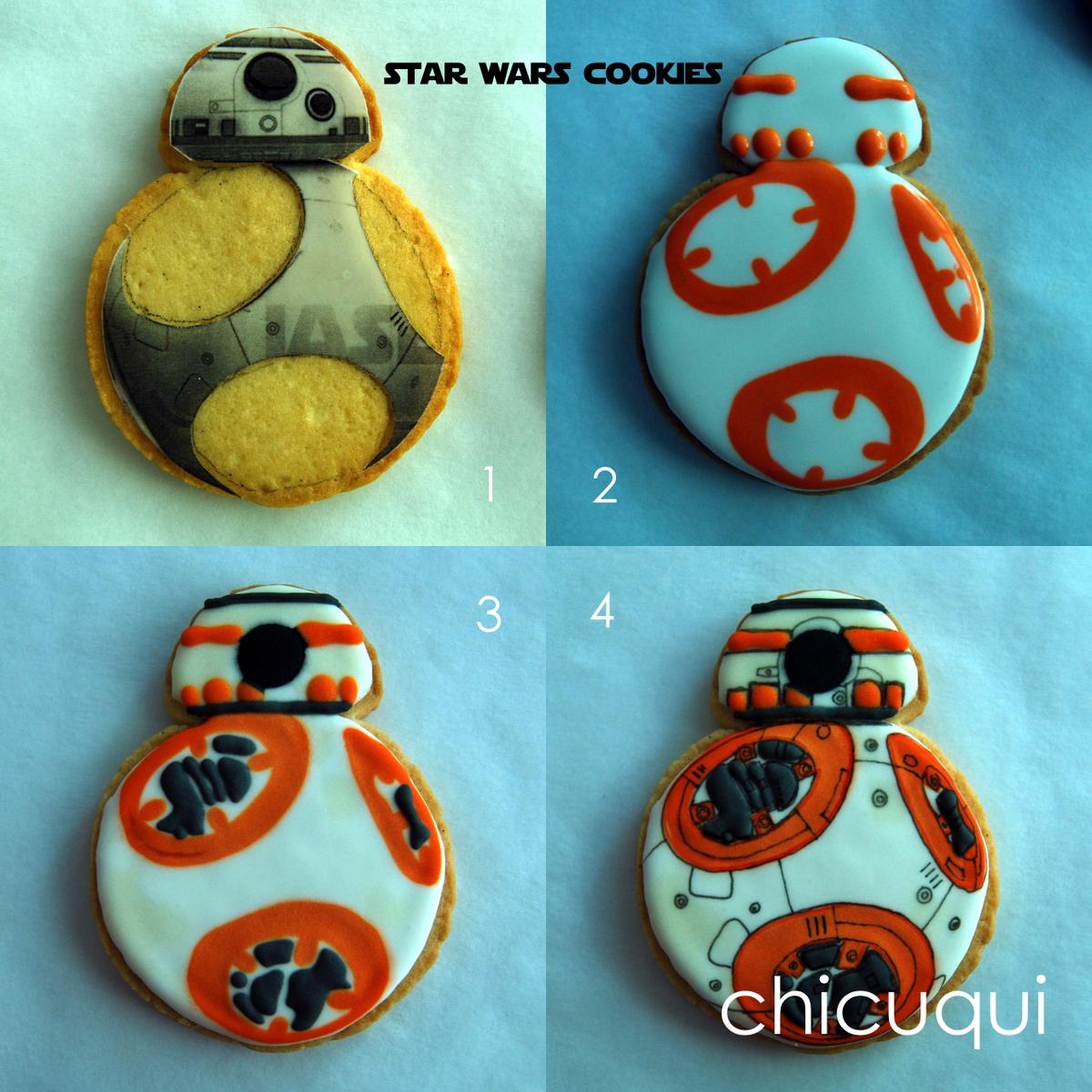 star wars cookies galletas decoradas chicuqui.com
