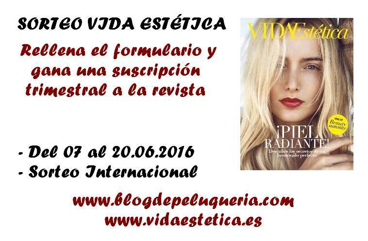 Sorteo Revista Vida Estética