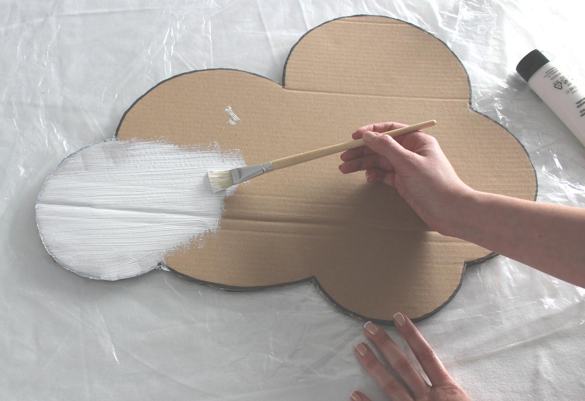 Nube color blanco