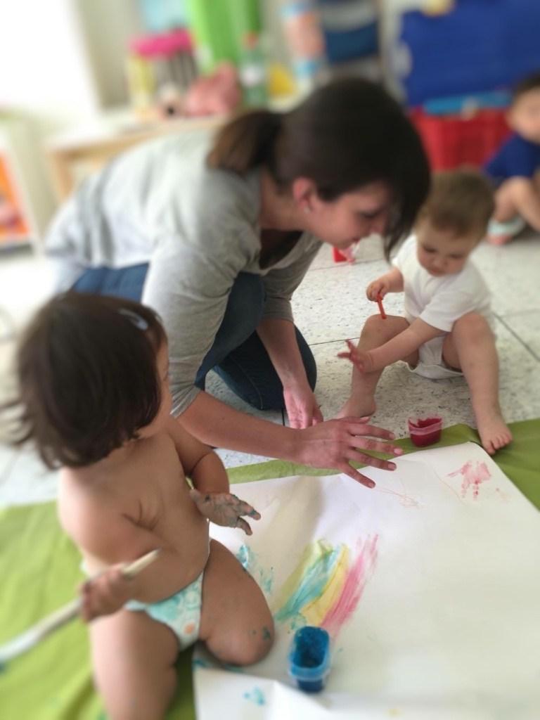 Las mamis también pintamos.