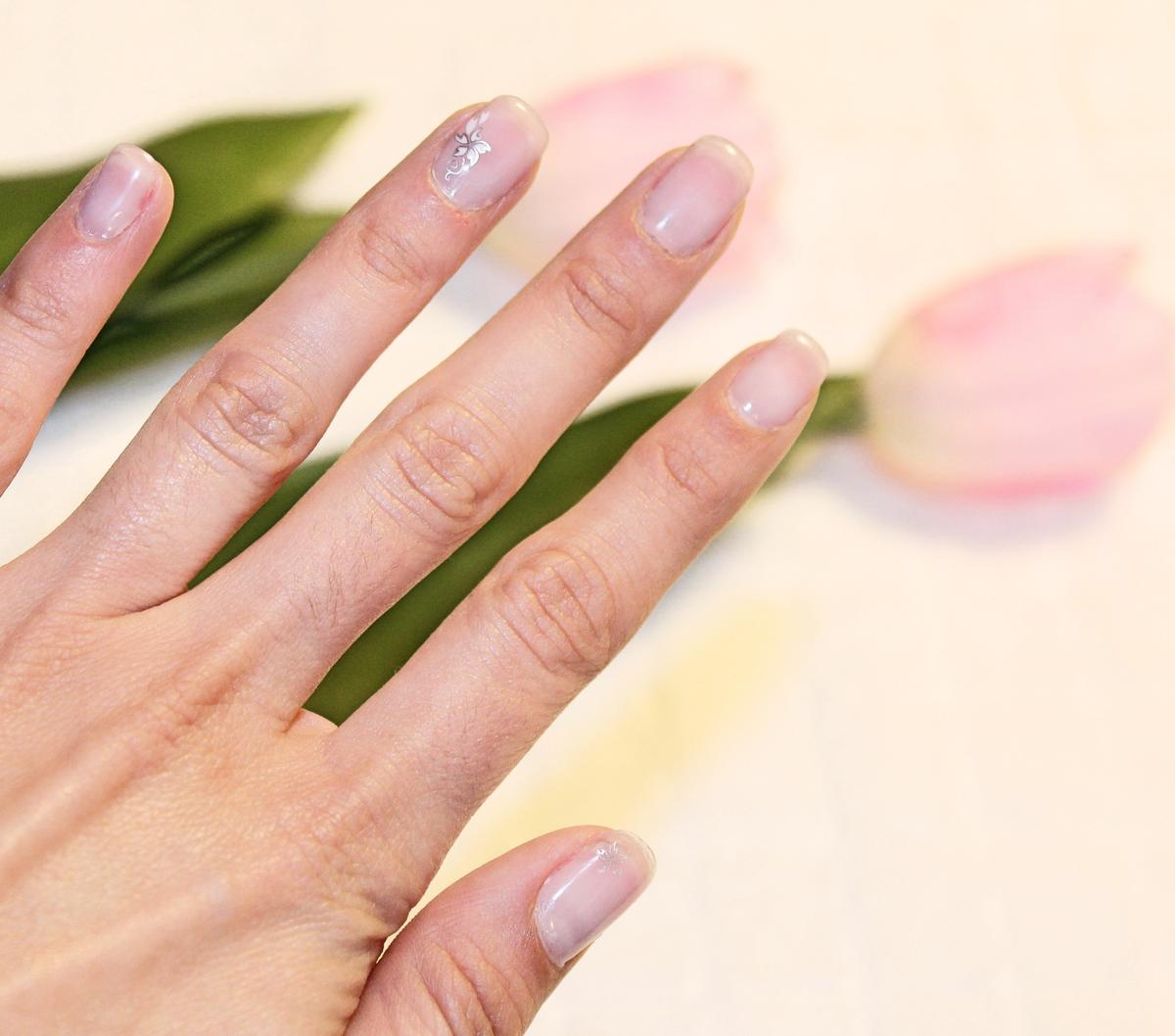 Manicura inicial sin esmaltar