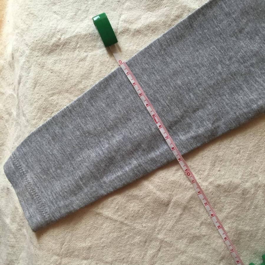 Adaptar talla patrones de punto mangas