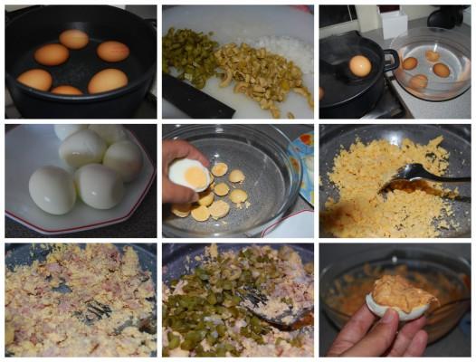 huevos-rellenos-de-atun-elaboración