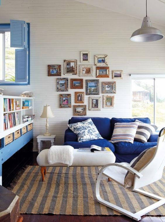 Azul serenidad en decoración