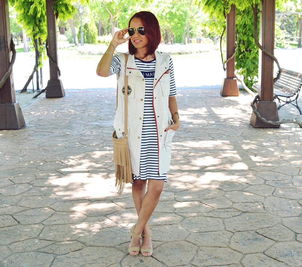 Vestido de rayas 8