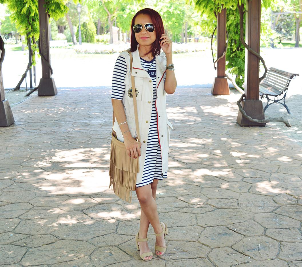 Vestido de rayas 9