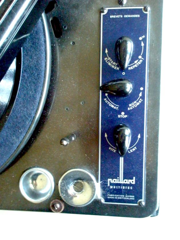 Tocadiscos electrico Paillard