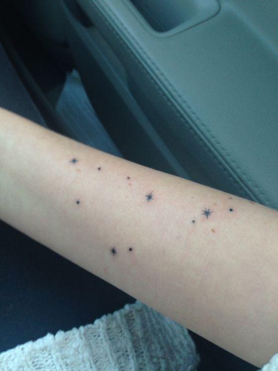 tatuaje de estrellas