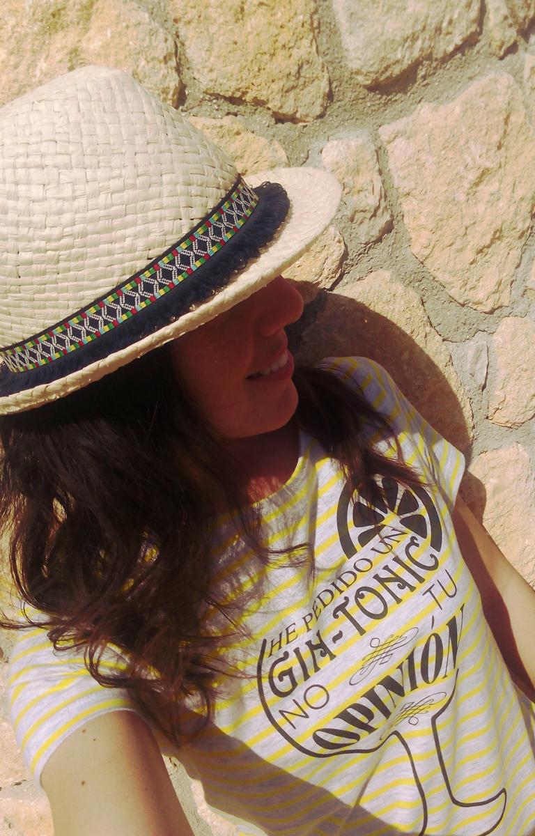 Camiseta "He pedido un gin-tonic, no tu opinión" (pecho)