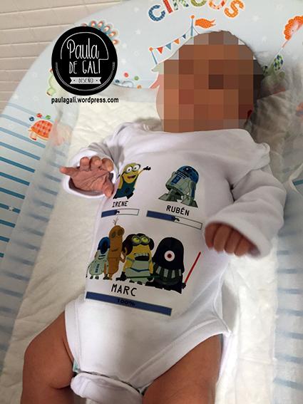 body bebe personalizado