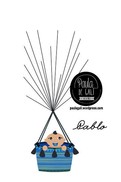 lamina bebe dedicatoria chico