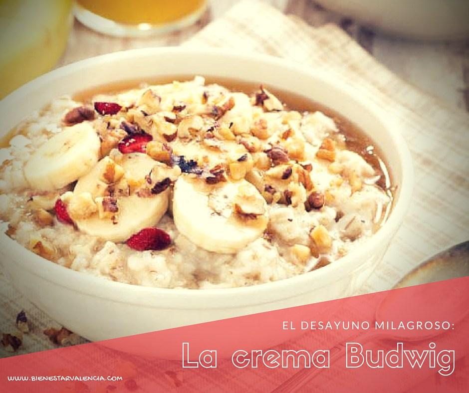 Desayuno Crema Budwig