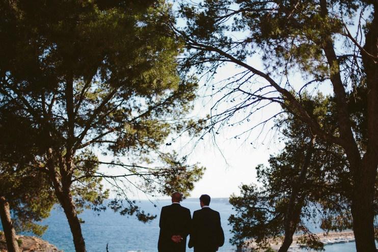 Una boda a orillas del mar
