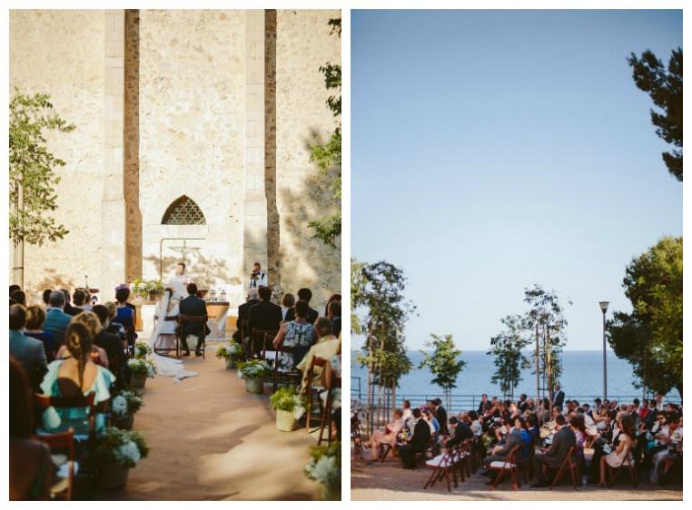 Una boda a orillas del mar