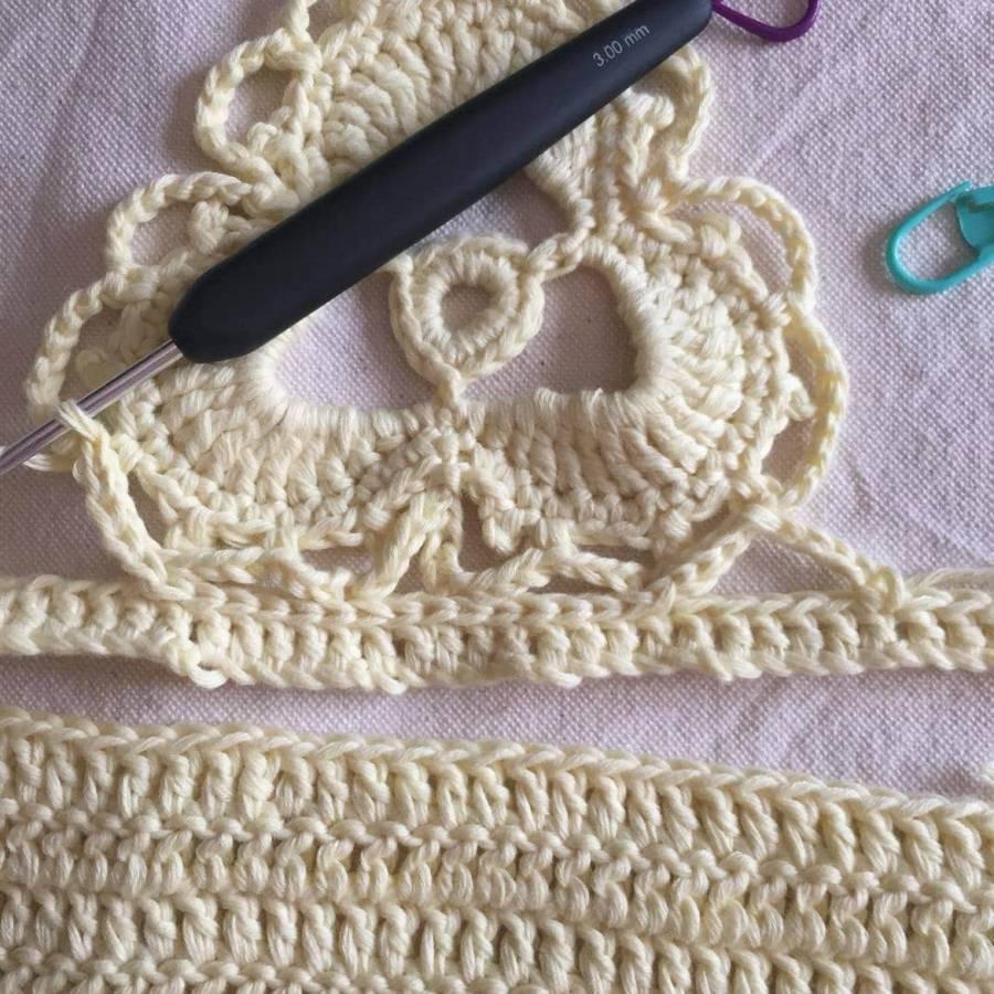 Pe en las ultimas cad top de ganchillo kenpo