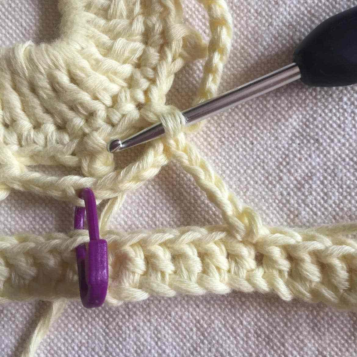 Primer pb top de ganchillo kenpo