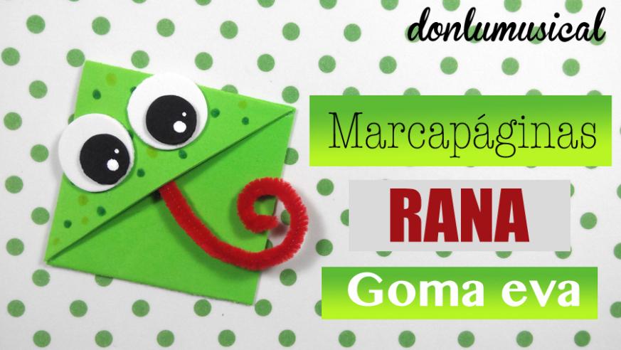 marcapaginas goma eva bookmarks