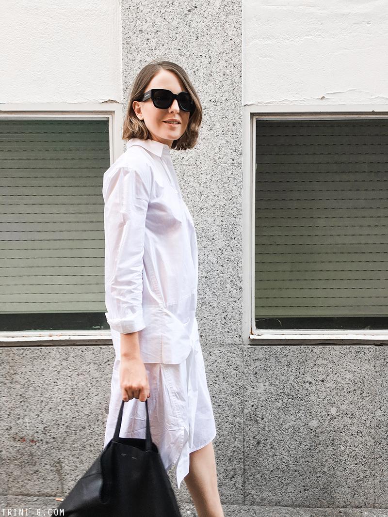 Trini |T by Alexander Wang dress Céline slip on sneakers