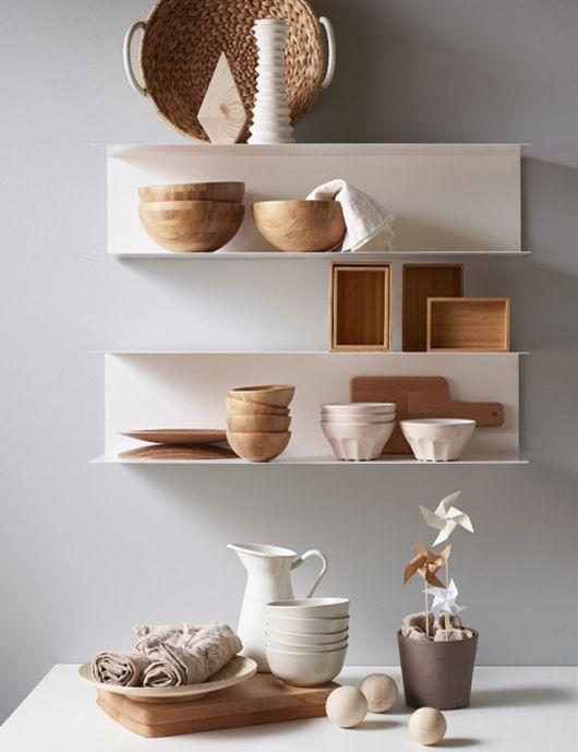 Decorar con el estante Botkyrka de Ikea: Funcional y con mucho diseño.