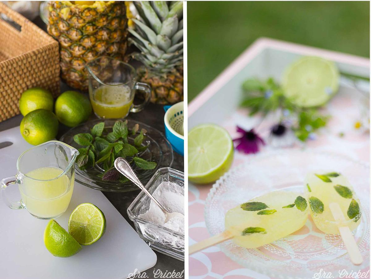 hacer polos de piña