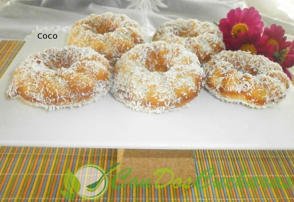 Rosquillas de ron al horno