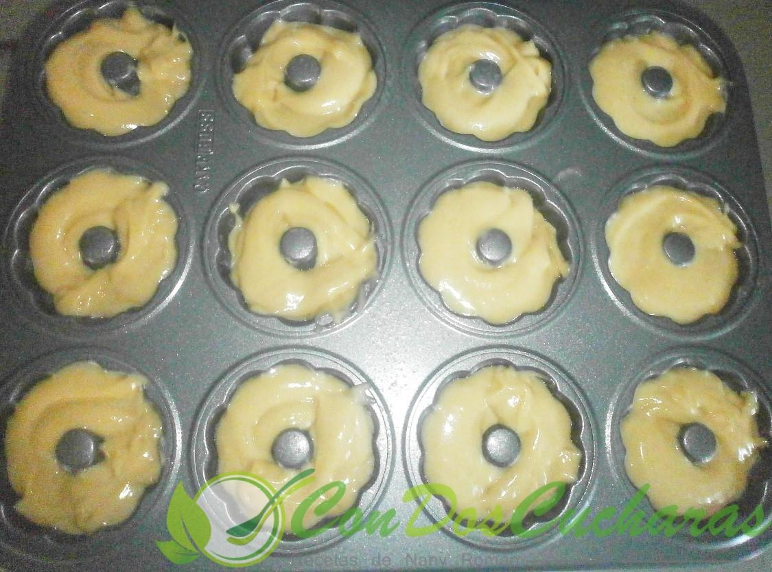 Rosquillas de ron al horno