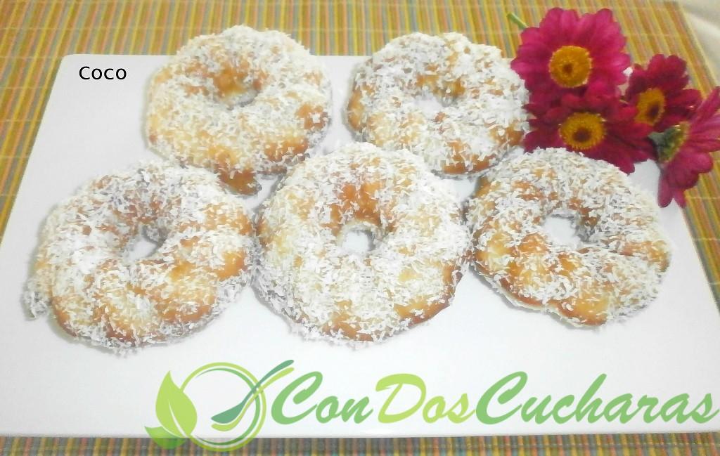 Rosquillas de ron al horno