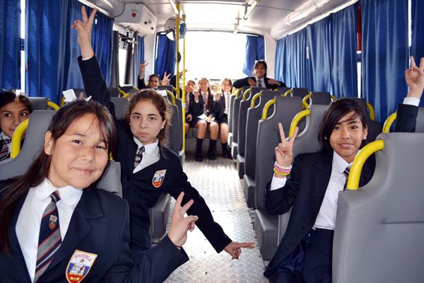 bus municipalidad certificado alumno