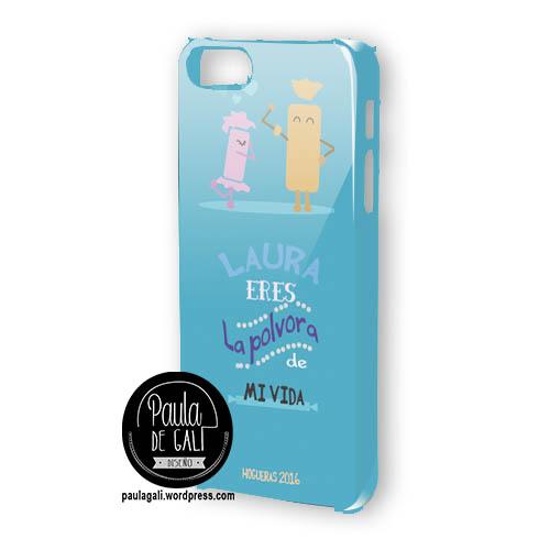 carcasa ERES MI POLVORA PERSONALIZADA