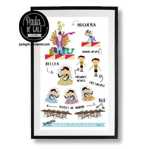 marco mi hoguera personalizado