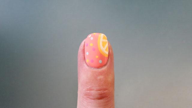 Uñas refresco verano paso a paso