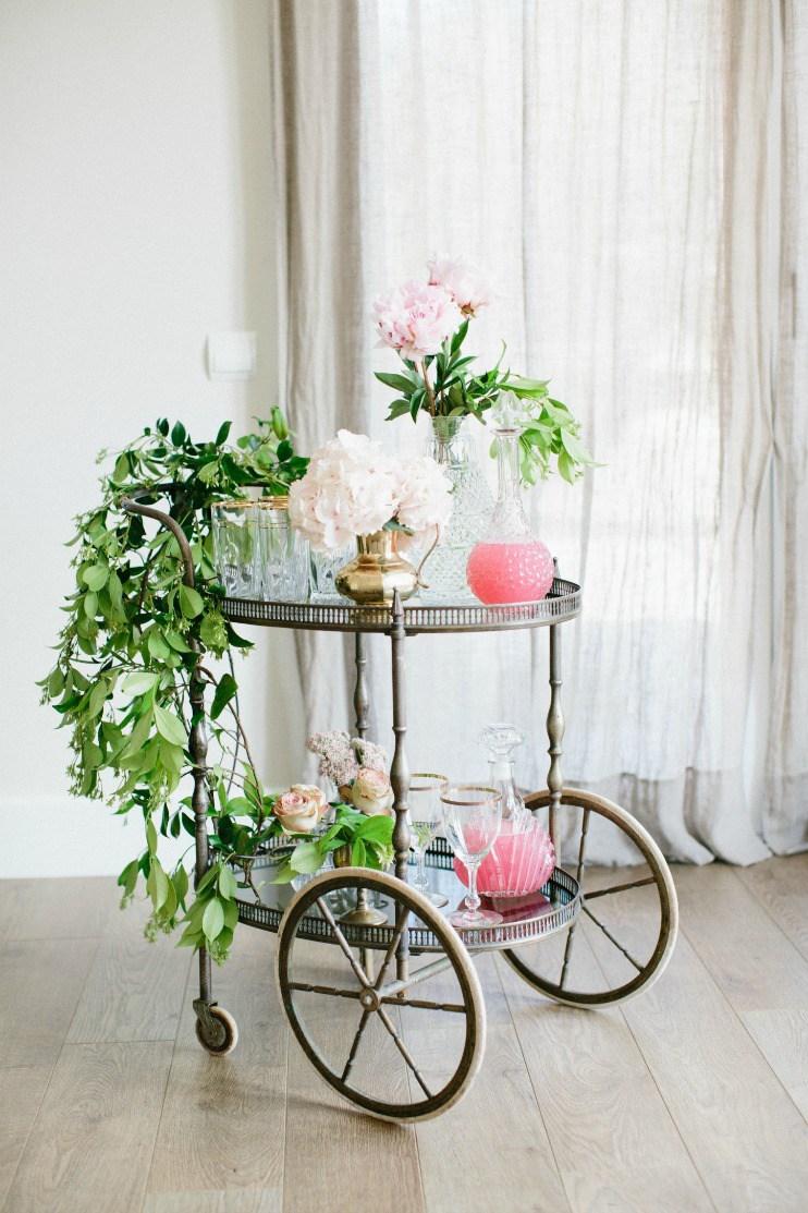 Prepara una camarera de bebidas