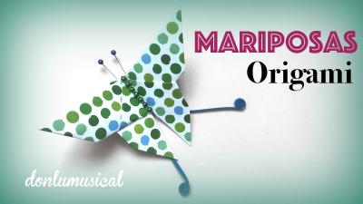 mariposa origami papel papiroflexia