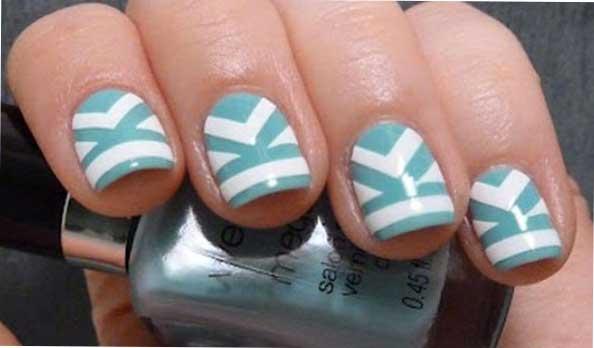 Diseño de uñas geométricas