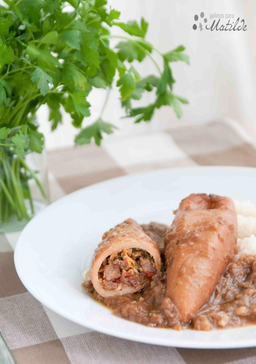 Calamares rellenos