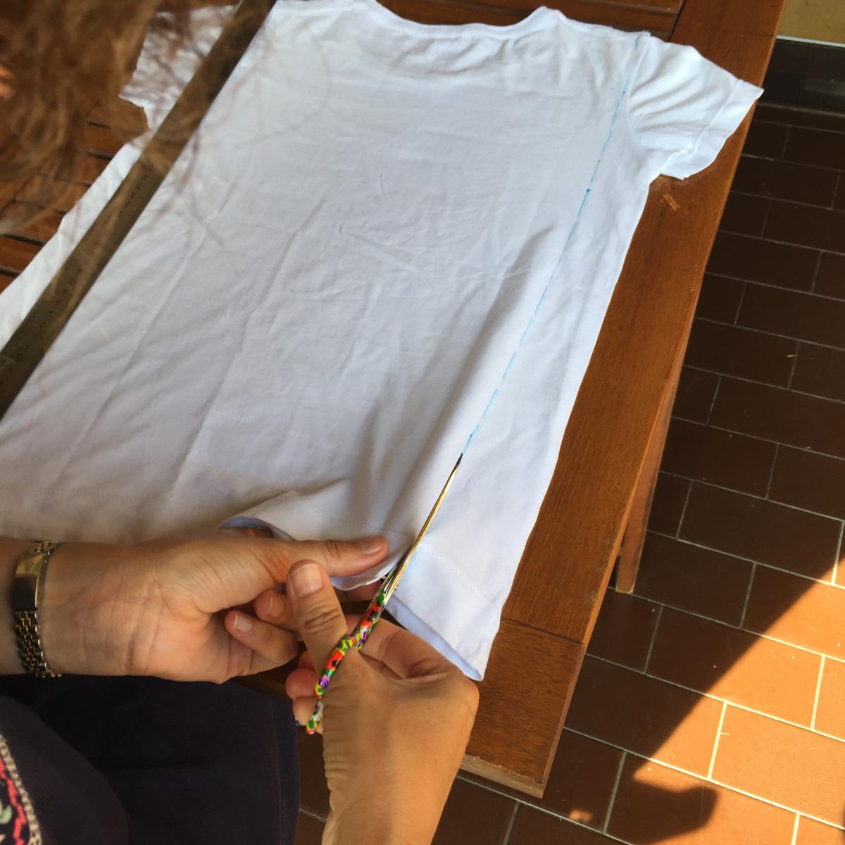 cortamos mangas y cuello