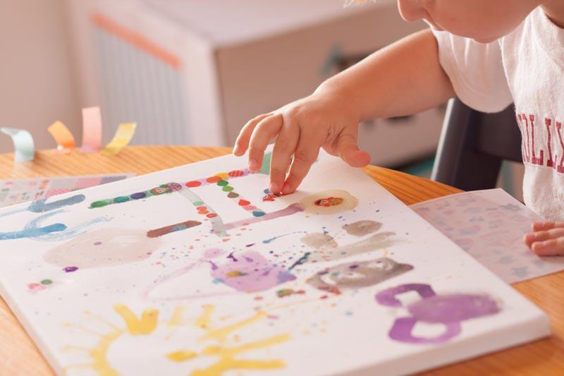 Como potenciar la creatividad de tu peque.