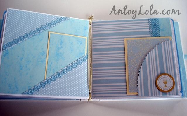 DSC09343Álbum comunión de niño