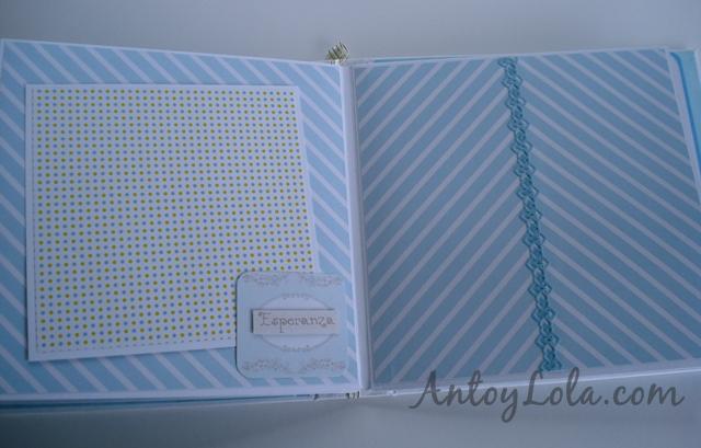 Álbum comunión de niño