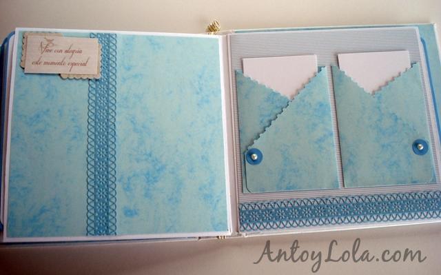 Álbum comunión de niño