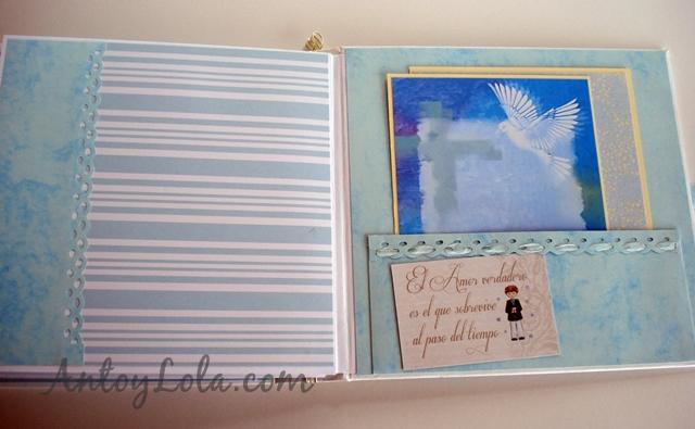 DSC09346Álbum comunión de niño