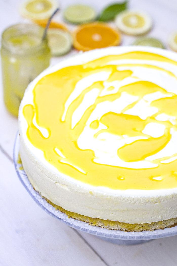 gin tonic cheesecake tarta