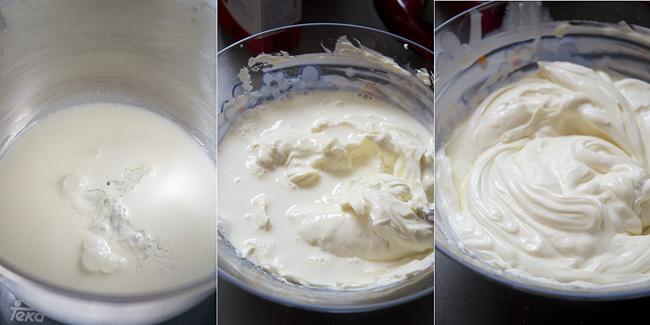 tarta mousse de queso paso 2